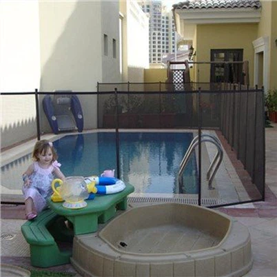 Tanca de protecció de la piscina